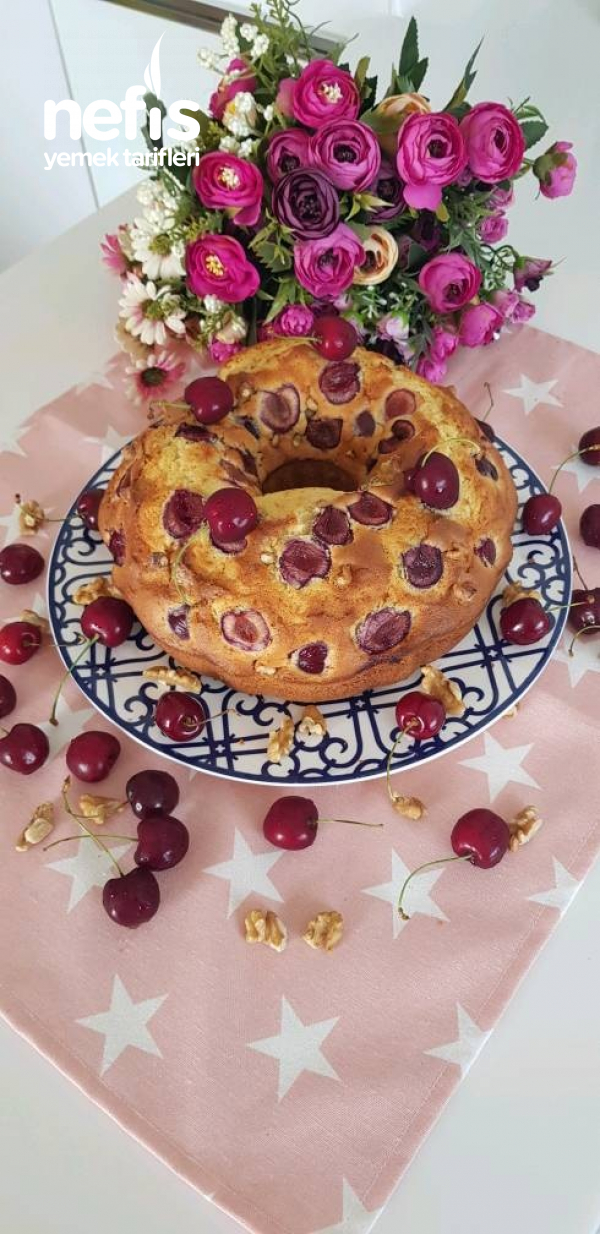 Cevizli Kirazlı Kek Nefis Yemek Tarifleri 6081346