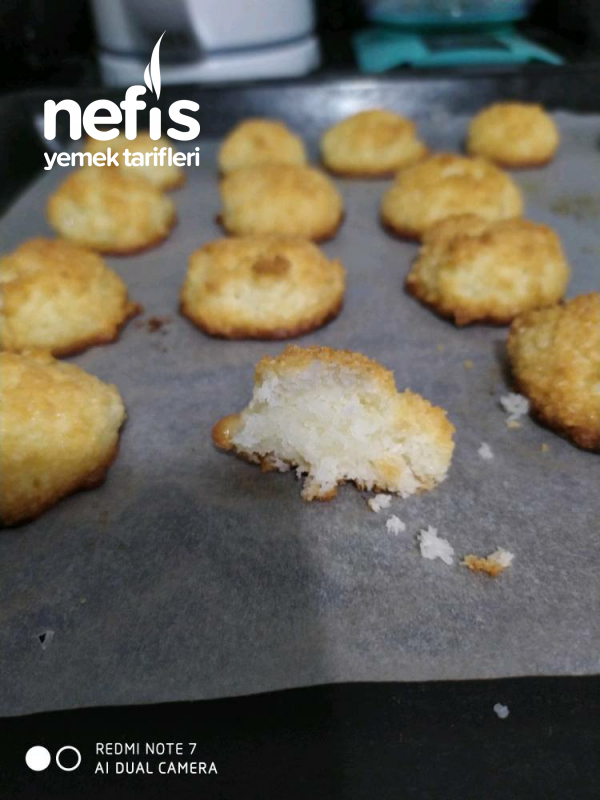 Coco Kurabiye (Hindistan Cevizli Kurabiye) Nefis Yemek Tarifleri
