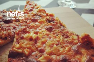 7 Peynirli Pizza Tarifi