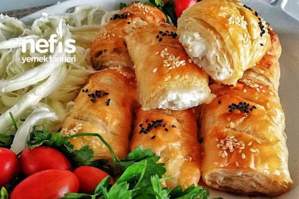 Hazır Baklava Yufkasından Çıtır Börek