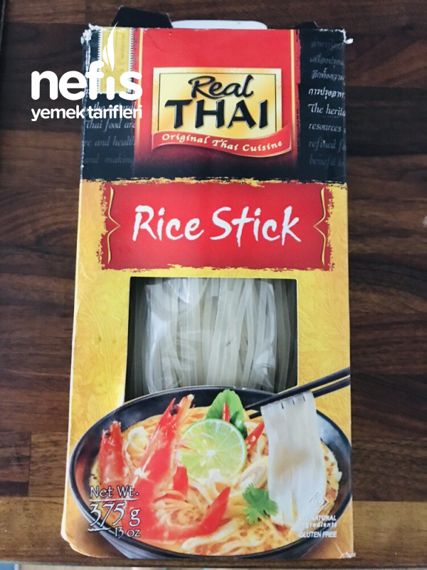 Etli Mantarlı Rice Stick