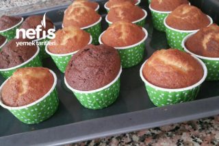 Muffin Kabında Kek Tarifi