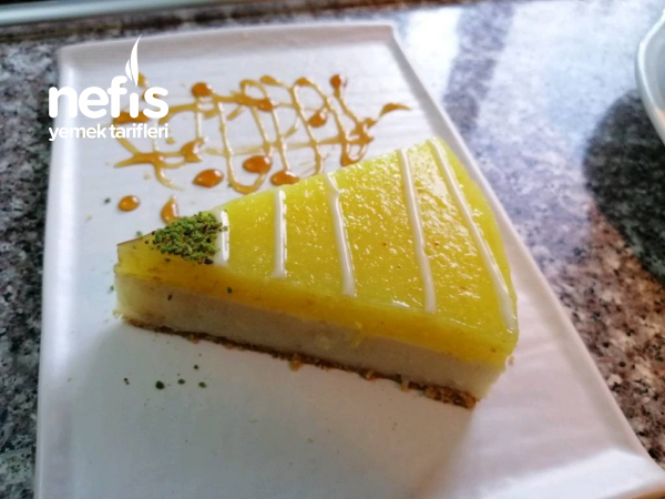 Yalancı Cheesecake (limonlu)