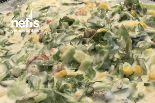 Yoğurtlu Semizotu Salatası (Videolu) Tarifi