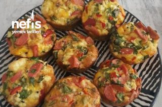 Omlet Muffin Tarifi