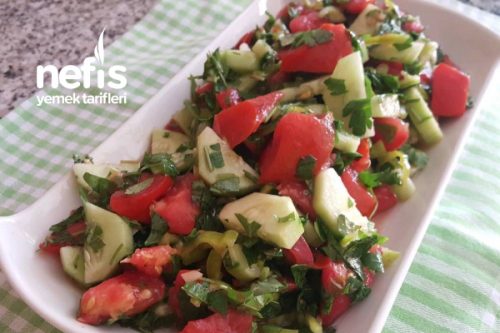 Sirkeli Salata ( Zeytinyağlıların Yol Arkadaşı) Tarifi
