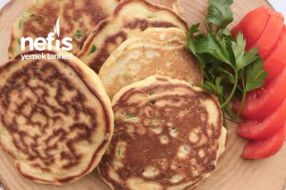 Kahvaltılık Tuzlu Pancake ( Glutensiz Farklı Tarif) Tarifi