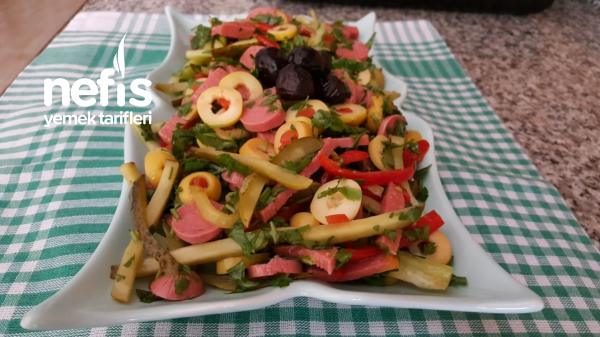 Macar Salata ( Rengarenk Bir Salata )
