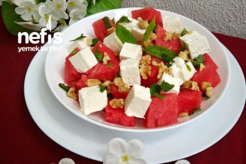 Karpuz Salatası Mükemmel Yaz Salatası Bayılacaksınız Tarifi