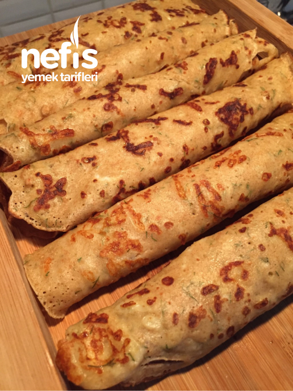 Kaşarlı Krep (Kepekli Undan) Nefis Yemek Tarifleri
