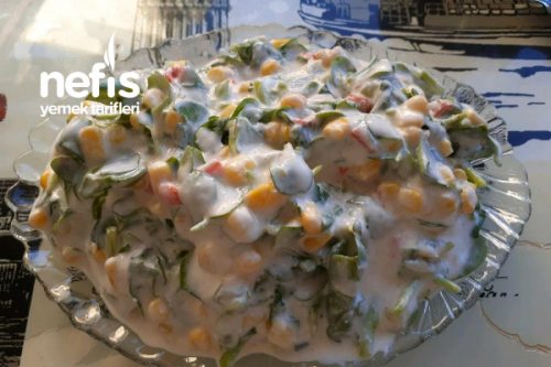 Serinletici Yaz Salatası (Yoğurtlu Semizotu) Tarifi