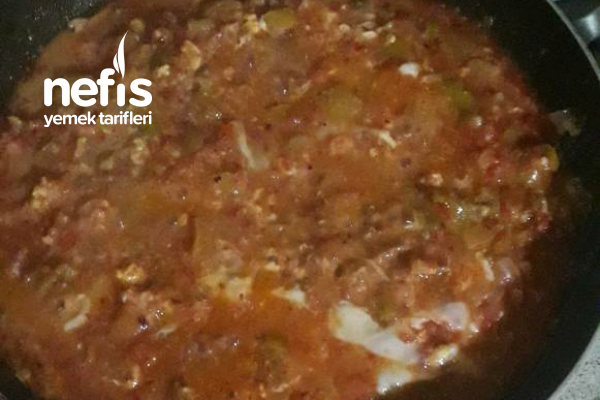 Menemen Bol Biberli - Nefis Yemek Tarifleri