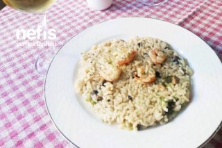 Risotto - Mantarlı-karidesli (İtalyan Mutfağı) Tarifi