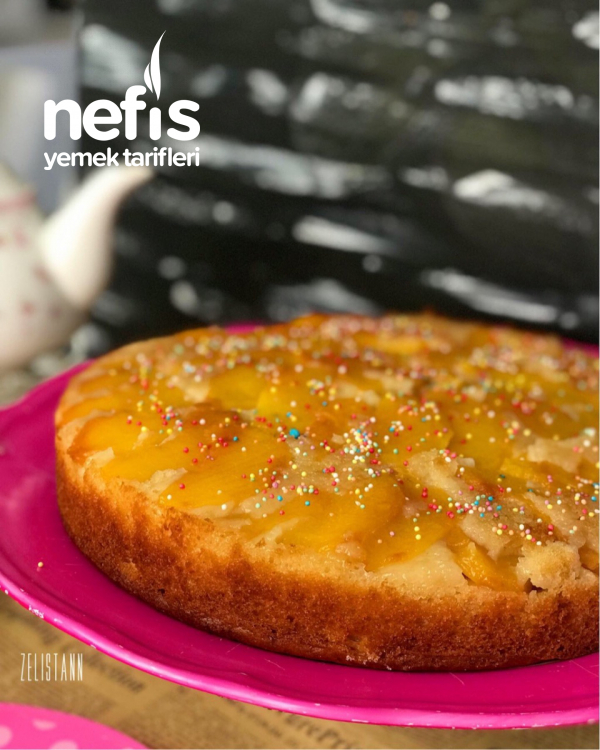 Şeftalili Kek Nefis Yemek Tarifleri 6169230