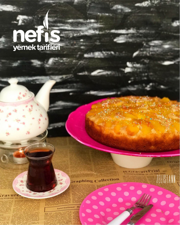 Şeftalili Kek Nefis Yemek Tarifleri 6169230