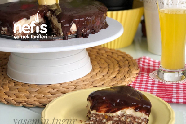 Muhallebili Mozaik Pasta Nefis Yemek Tarifleri 6171990