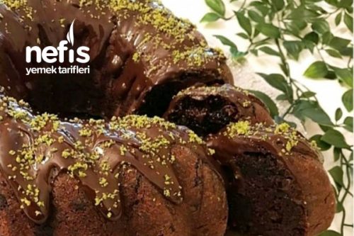Yalancı Kestaneli Çikolatalı Kek Tarifi