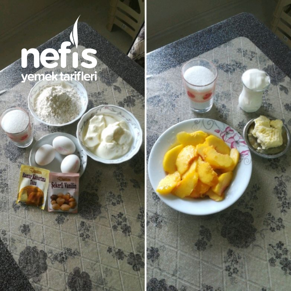 Şeftali Kek Nefis Yemek Tarifleri