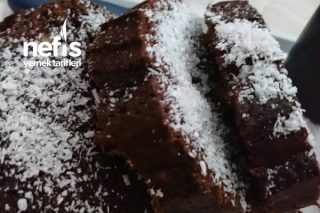 Fındıklı Kakaolu Hindistan Cevizli Kek Tarifi