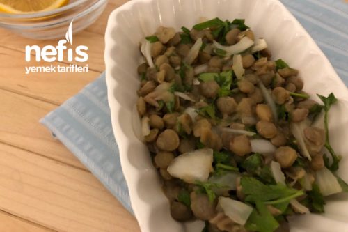 Yeşil Mercimek Salatası Tarifi Yeşil Mercimek Salatası Tarifi