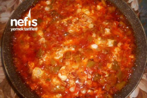 Soğanlı Sarımsaklı Menemen Tarifi