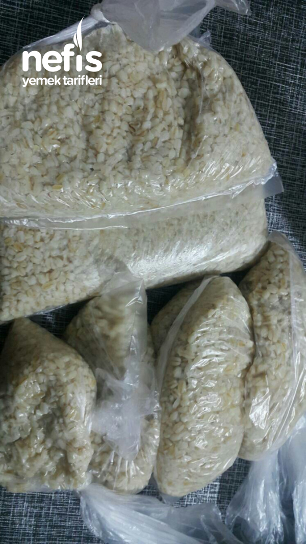 Buzlukta Hazır Pişmiş Buğday (yarma )