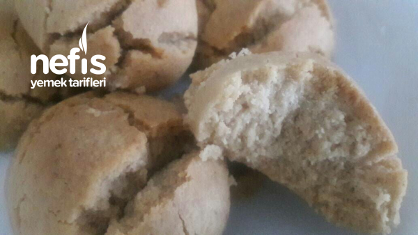tahinli sıvıyağlı kurabiye(bademli)