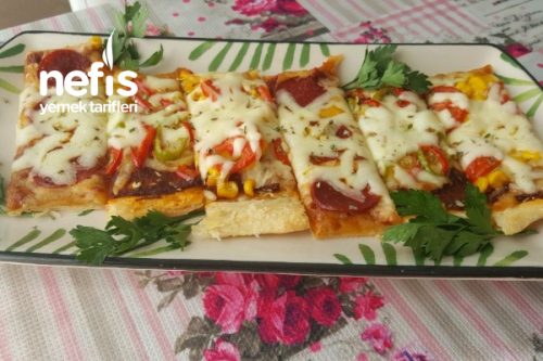 Milföy Çubuk Pizza Tarifi
