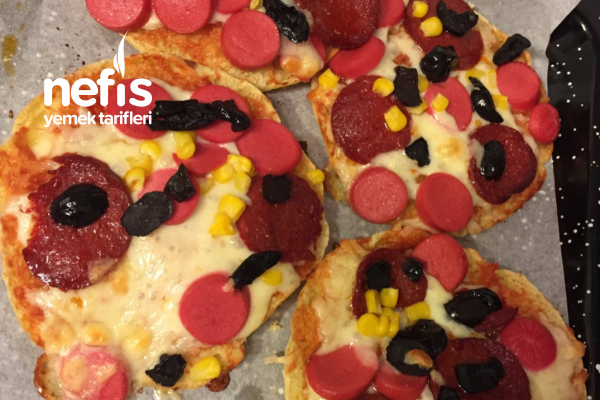 Pratik Ev Yapımı Pizza Nefis Yemek Tarifleri 5190846