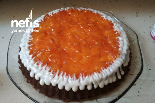 Şeftalili Yumuşacık Tart Kek Nefis Yemek Tarifleri