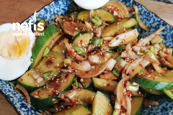 Hıyar Salatası – Oi-muchim ( Kore Mutfağı)