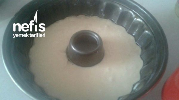 Yumuşacık Su İle Kabardıkça Kabaran 2 Renkli Kek (Kek Kabartma Yolları