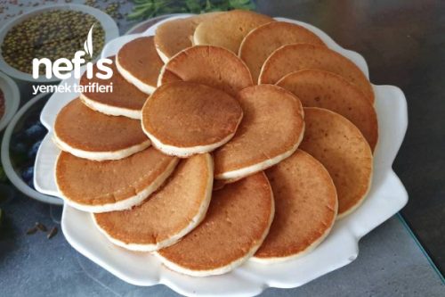 Duble Pofidik Pancake (Akşamdan Hazırla Sabah Pişir) Tarifi