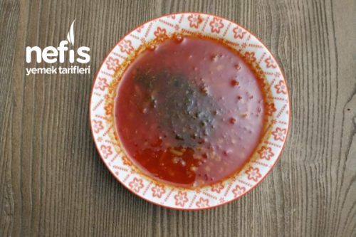 Hindi Eti Suyundan Havuçlu Domates Çorbası Tarifi