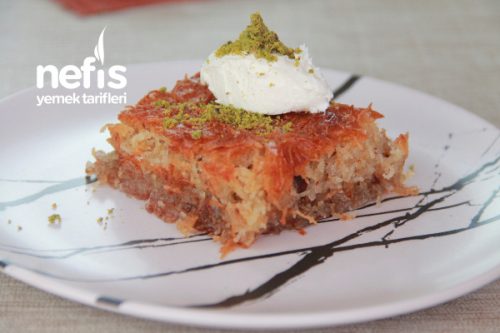Kadayıflı Kek ( Şerbetli Tatlı Sevenler Buraya) Nefis Yemek Tarifleri