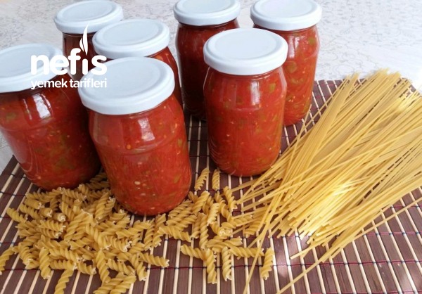 Kışlık Spagetti – Makarna Sosu
