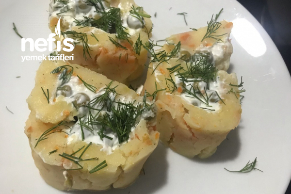 Patates Rulo ( Garnitürlü) Soğuk Meze Tadında