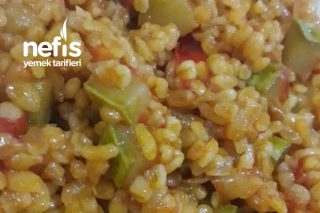 Kabaklı Bulgur Pilavı Tarifi