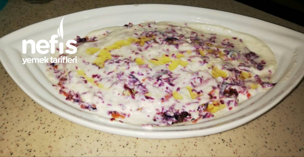 Mor Lahana – Havuç Salatası (Kavurarak)