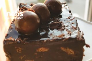 Az Malzemeli Sadece 10 Dakika Pişmeyen Bol Çikolatalı Pasta Bar Tarifi