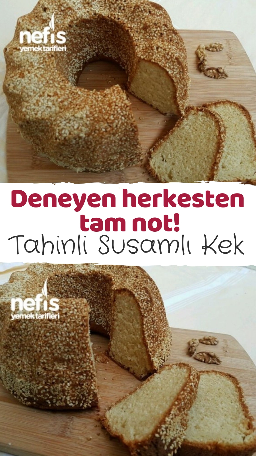 Tahinli Susamlı Kek Tarifi Yorumları Sayfa 2 Nefis Yemek Tarifleri