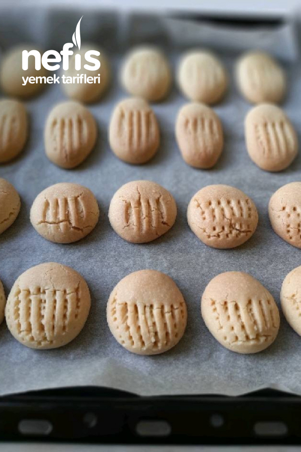Margarinsiz Tereyağsız Nefis Ağızda Dağılan Kurabiye Nefis Yemek
