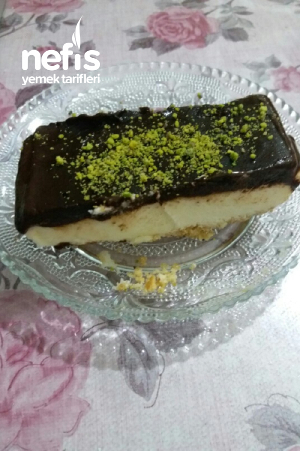 Çikolatalı Cheesecake Tarifi (Pişirmeden Yapılan Pratik Tarif) Nefis