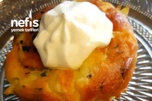 Ezber Bozan Muffins Kalıbında Patatesli Kek Tarifi