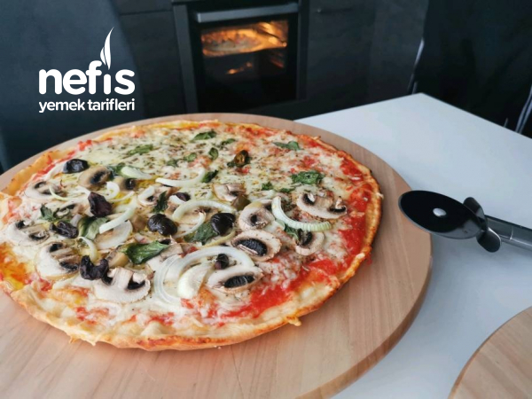 2 Kişilik Ev Yapımı Pizza Tarifi Nefis Yemek Tarifleri