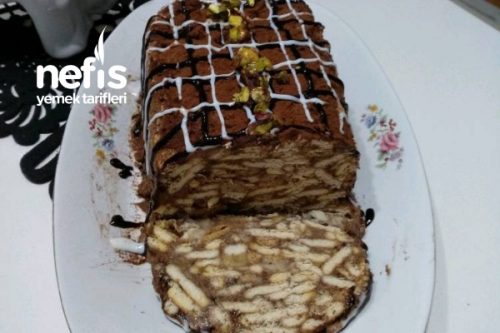 Kakaolu, Krem Şantili Mozaik Pasta Tarifi