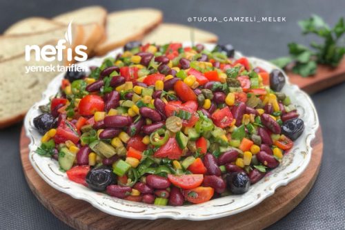 Meksika Salatası Nefis Tarifi