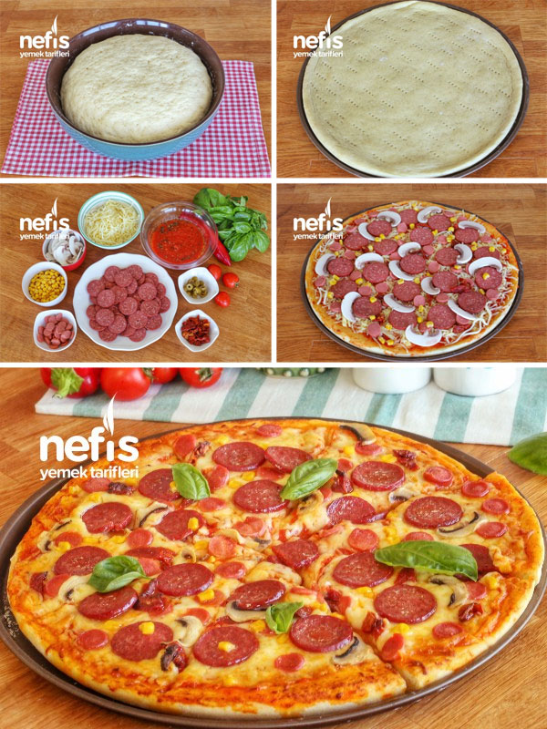 Evde Pizza Tarifi Nasıl Yapılır? (Videolu Garanti Lezzet) Yorumları