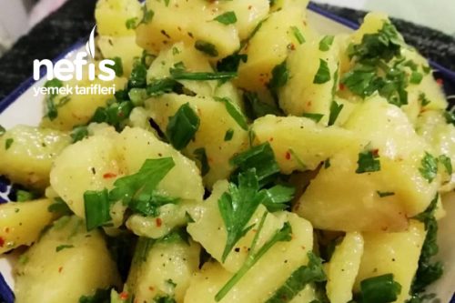 En Hafif Patates Salatası Tarifi