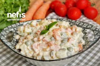 Rus Salatası (Tam Kıvamında) (videolu) Tarifi